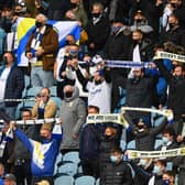 Leeds United supporters at Elland Road in May. Pic: Getty