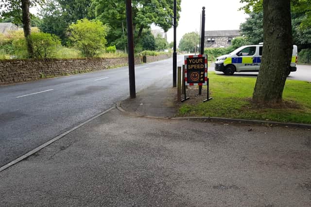 Officers issued warnings to 17 drivers who were caught exceeding the speed limit (Photo: WYP)
