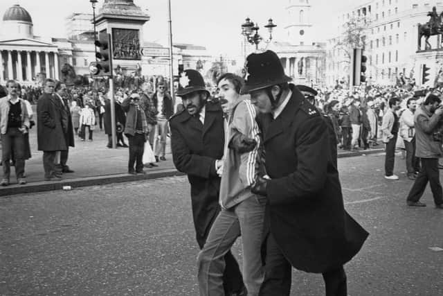 The miner's strike lasted for a year between 1984 and 1985.