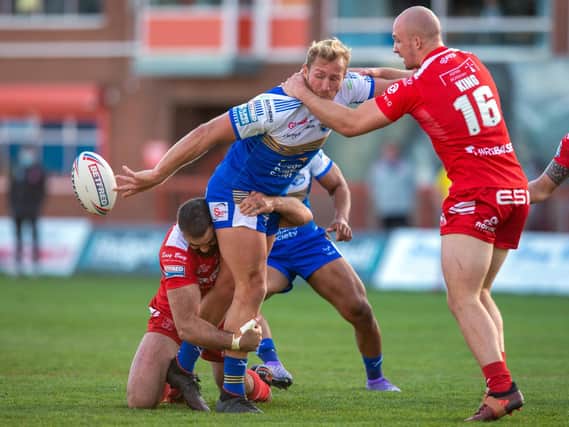 Captain Matt Prior could return for Rhinos this week. Picture by Bruce Rollinson.