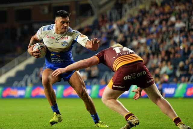 Zane Tetevano was sin-binned against Huddersfield last week, but faces no further action. Picture by Jonathhan Gawthorpe.