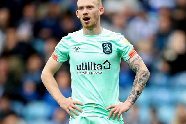 WHITES TARGET: Huddersfield Town midfielder Lewis O'Brien. Photo by George Wood/Getty Images.