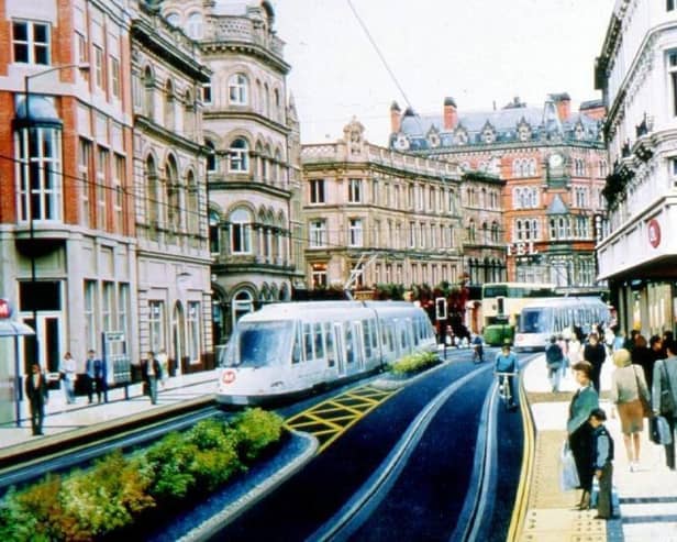 What has the city learned from its failed Supertram project?