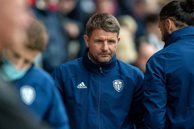 Leeds United's Under-23s head coach Mark Jackson. Pic: Bruce Rollinson