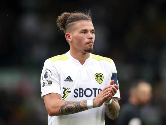 EXPECTING MORE - Kalvin Phillips feels he can get a lot fitter and stronger now that he's back in action with Leeds United. Pic: Getty
