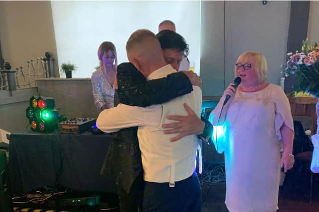 The moment Dale and Ian were reunited