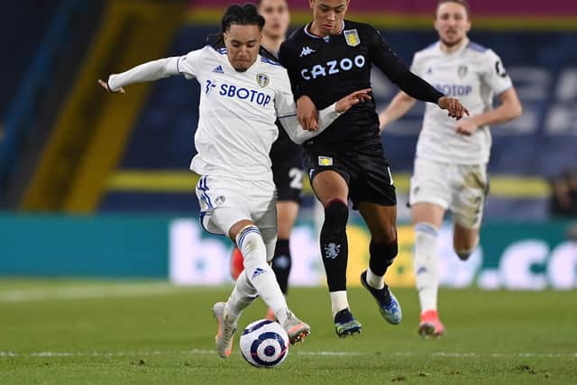 Hélder Costa in action against Aston Villa.