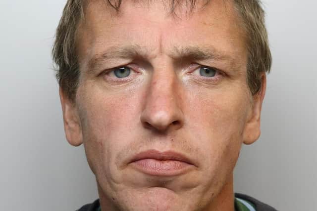 Burlar Marc Walker was jailed for 32 months at Leeds Crown Court