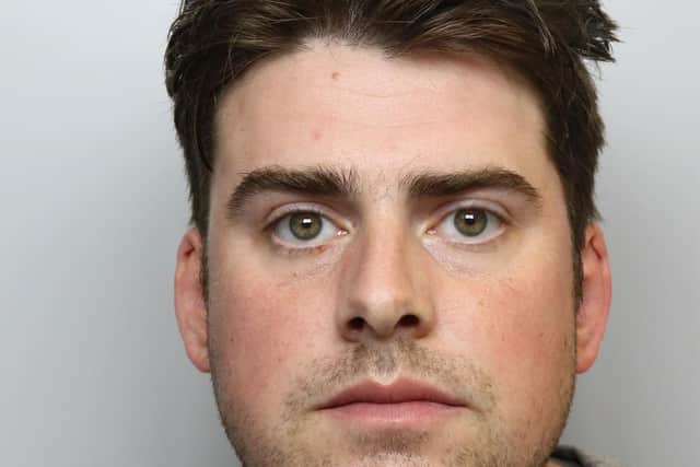 Scott Armitage was jailed for 20 months for attacking his former partner at her home in Leeds.