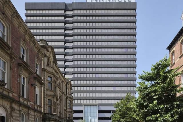 The Pinnacle building in Leeds.