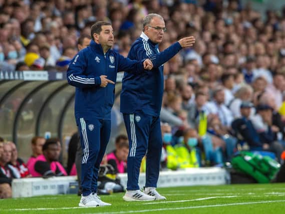 NEW APPROACH? Marcelo Bielsa fielded his strongest ever team in the Carabao Cup as Leeds United beat Crewe Alexandra. Pic: Bruce Rollinson