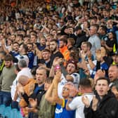 Leeds United supporters returned to Elland Road for the first time under the lights at full capacity against Crewe.