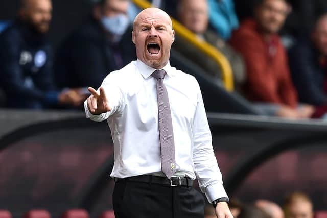 Burnley manager Sean Dyche. Picture: Nathan Stirk/Getty Images.