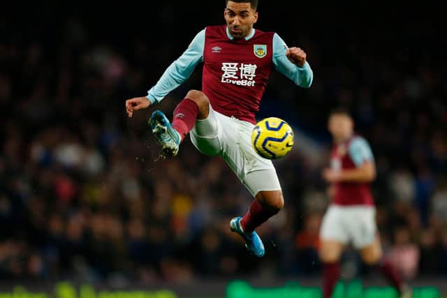 CLARETS RETURN: Former Leeds United winger Aaron Lennon, above, has rejoined Burnley and could face the Whites in Sunday's Premier League clash at Turf Moor. Photo by IAN KINGTON/AFP via Getty Images.