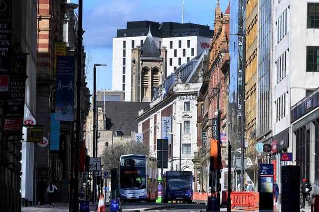 Park Row, where the incident took place (stock image)