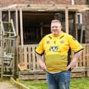 Bruce Clegg, 49, threw himself into the DIY project to cope with the death of son Nathaniel Hemingway-Clegg, 20, from type one diabetes complications