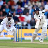England's Joe Root in action at Headingley. Picture: Nigel French/PA