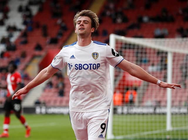 HARD EARNED - Victor Orta says an England call up is reward for Patrick Bamford's efforts during a 'magnificent' development at Leeds United under Marcelo Bielsa. Pic: Getty
