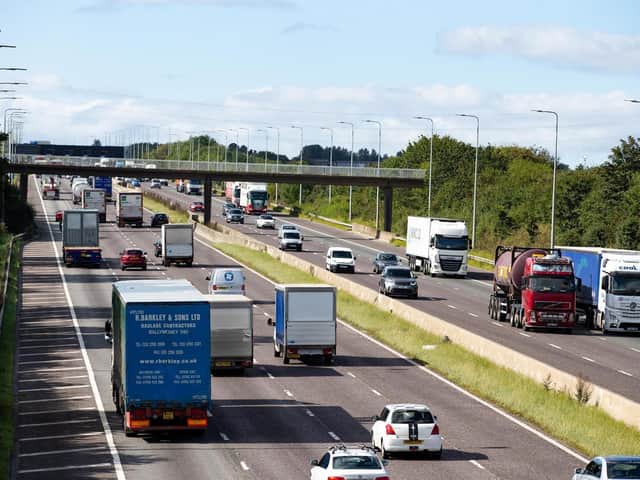 Motorists are being warned to avoid the M62 due to heavy delays after a vehicle fire.
Stock image.