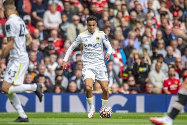 HUGE BACKING: For Leeds United's record signing Rodrigo, above, from Whites head coach Marcelo Bielsa, one year after the Spaniard's arrival at the club. Picture by Tony Johnson.