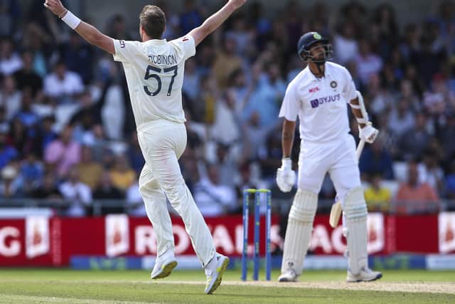 TEST VICTORY: For England against India at Headingley. Picture: PA Wire.