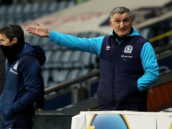 Blackburn Rovers head coach Tony Mowbray. Pic: Getty