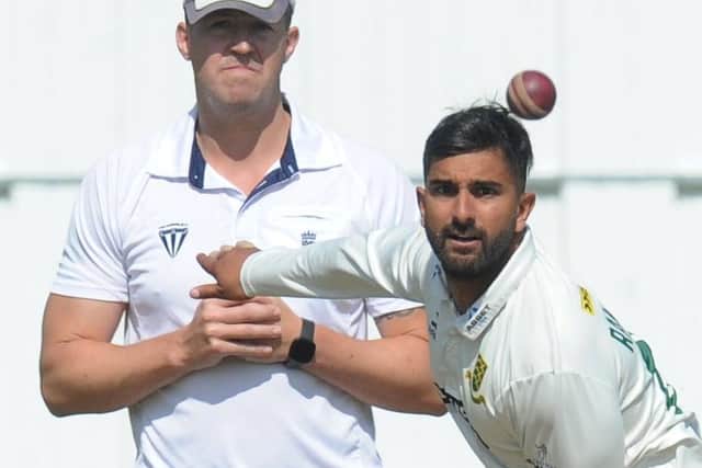 New Farnley bowler Gurman Randawa. Picture: Steve Riding.