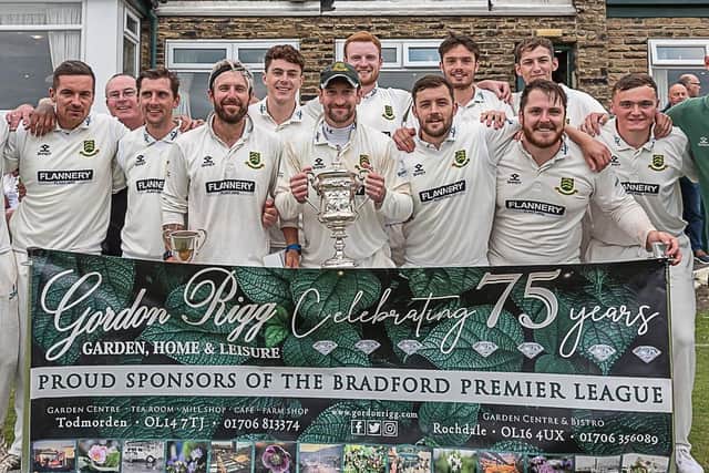 Priestley Cup winners, New Farnley. Picture courtesy: Ray Spencer.