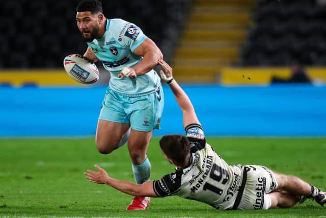 Kelepi Tanginoa has been Wakefield Trinity's star man this season. Picture: Alex Whitehead/SWpix.com.