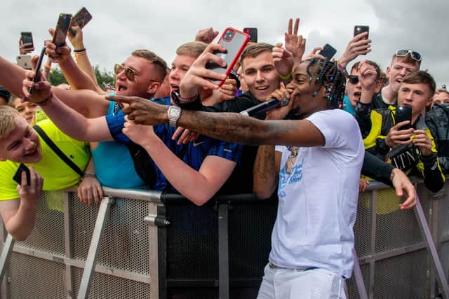Revellers at Leeds Festival. Pic: Mark Bickerdike