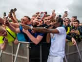Revellers at Leeds Festival. Pic: Mark Bickerdike