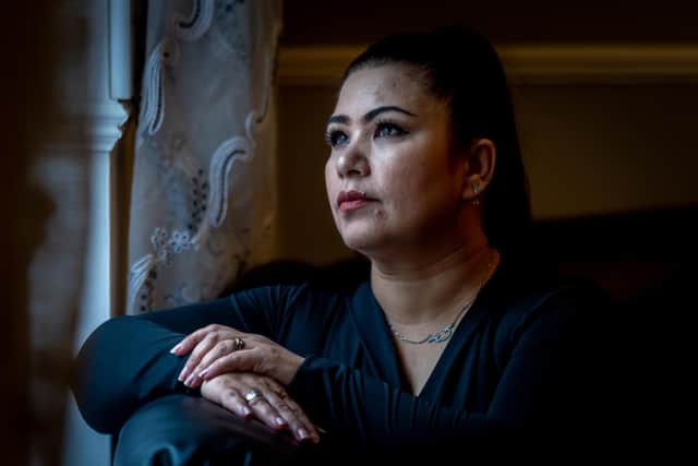 Bahar, whose surname is undisclosed to protect her family, made the dangerous journey out of Afghanistan as a young teenager to escape "the same brutality we are seeing now".