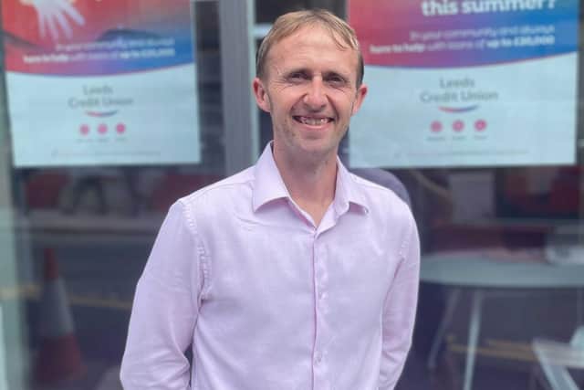 James Hook, head of marketing and business development at Leeds Credit Union.