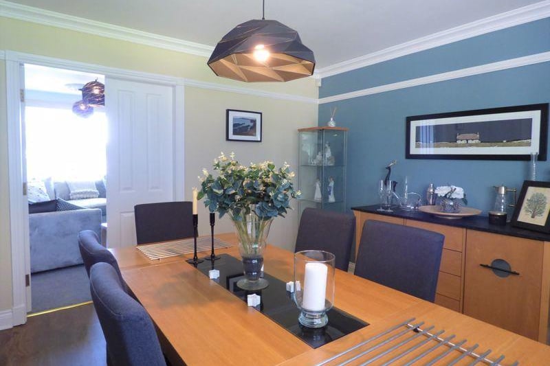 Redwood Heights, Lancaster. Dine in style in this lovely property. Picture by Lancastrian Estates.