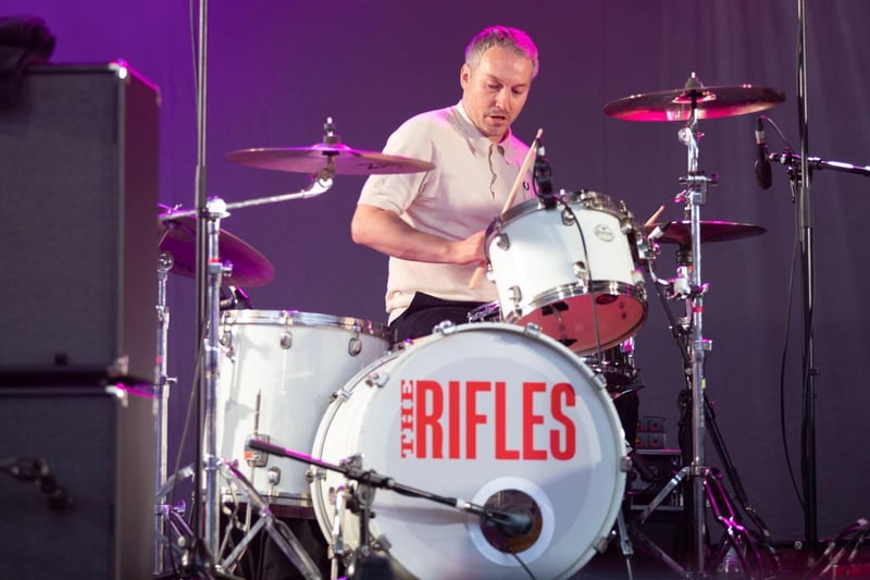 The Rifles at The Piece Hall. Photos by Frank Ralph