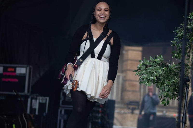 The Skints play at The Piece Hall in Halifax. Photos by Frank Ralph