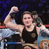 UNDISPUTED: Ireland's Katie Taylor, who is a Leeds United fan through her Leeds-born father. Picture: Getty Images.