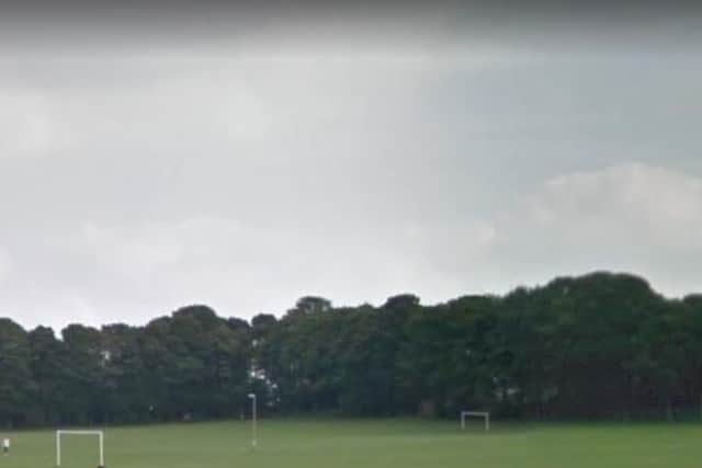 The rear pitch on Queens Park will be levelled with new facilities according to the plans