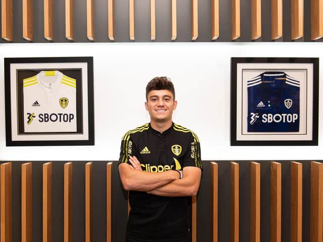 SECOND COMING - Daniel James arrived at Elland Road today to sign for the second time, but this time the move was completed as Leeds United agreed a 25m deal with Manchester United.