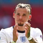 Leeds United midfielder Kalvin Phillips in action for England. Pic: Getty