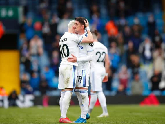 SAD NOTE - Pablo Hernandez and Gjanni Alioski played their final games for Leeds United at the end of last season. Pic: Getty