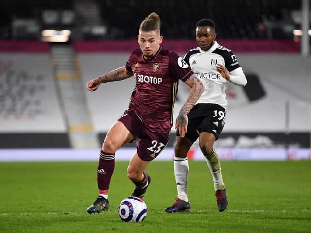 Kalvin Phillips on the ball at Craven Cottage. Pic: Getty