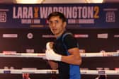 FOCUSED: Josh Warrington's opponent, Mauricio Lara. Picture: Mark Robinson/Matchroom Boxing