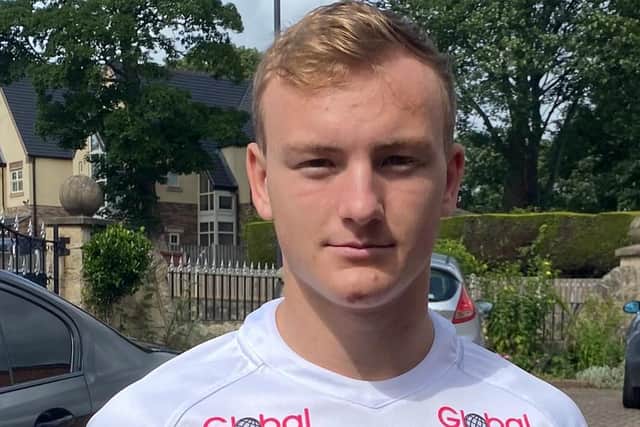 Leeds Rhinos Academy player Will Gatus, 17, is encouraging other young people to get jabbed