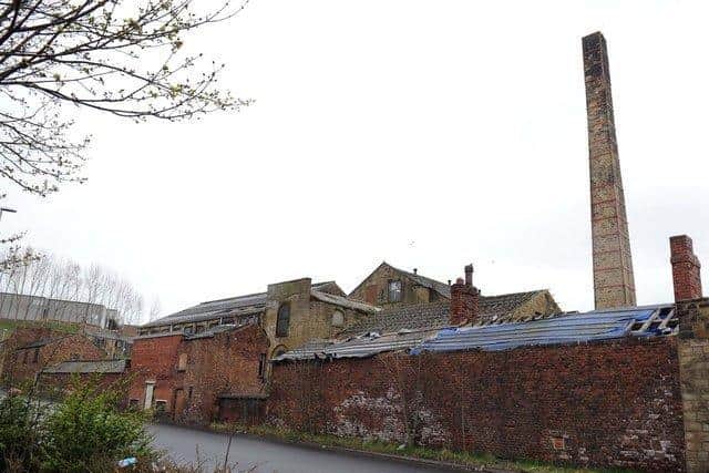 The Stonebridge Mills site was derelict for many years.