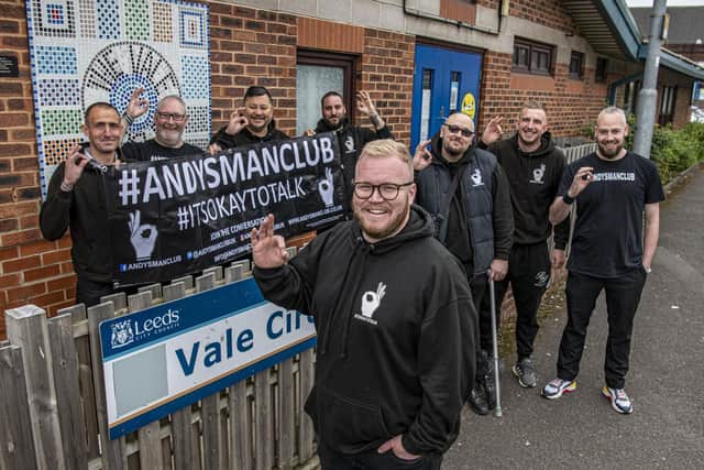 A new Andy's Man Club talking group will launch at Vale Circles in Beeston today