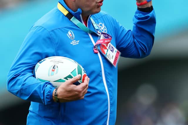 TRUE VISION: Leeds Tykes' director of rugby, Phil Davies, seen above during his time as head coach of Namibia, is keen to restore pride in the city's rugby union team. Picture: Stu Forster/Getty Images