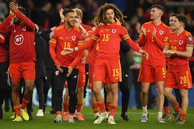 MISSING OUT - Tyler Roberts and Ethan Ampadu are missing Wales' game in Kazan against Belarus through visa issues, while Leeds United new boy Daniel James is in action. Pic: Getty