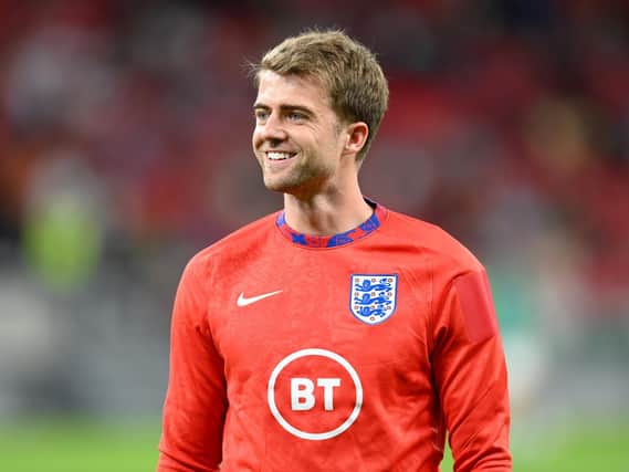 FULL DEBUT - Patrick Bamford gets his England debut at Wembley today having impressed Gareth Southgate with what he has done for Leeds United. Pic: Getty