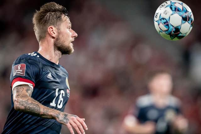 Liam Cooper in action for his country. Pic: Getty